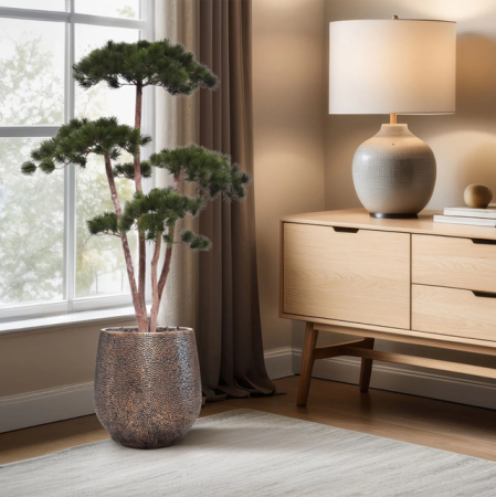 Pinus Kunst Bonsaiboom Deluxe 150cm
