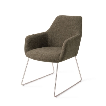 Hiroo stoel met slide frame 