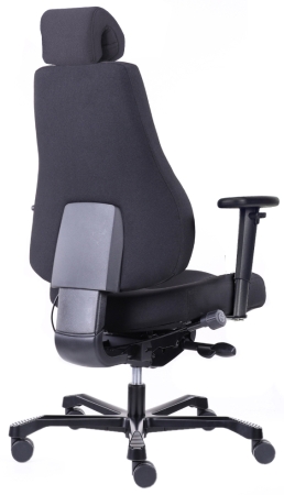 Tilburg heavy duty 24uurs bureaustoel stof