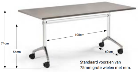 Turn&Go klaptafel