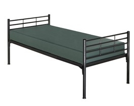Enkel bed staal Ubest