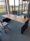 Elektrisch zit/sta bureau 240x100cm Massief Noten! 