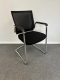 Vergaderstoelen slede chroom / netwave