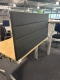 Akoestische scheidingswand 120cm antraciet